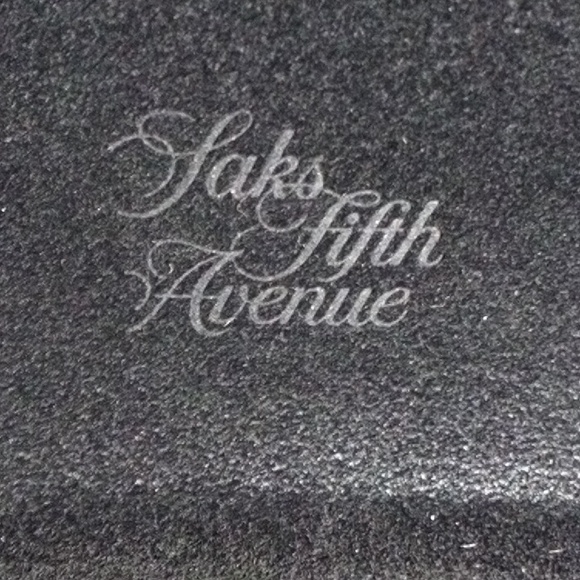 SAX FIFTH AVENUE BLACK CLASSY SUN GLASSES CASE - Picture 5 of 6